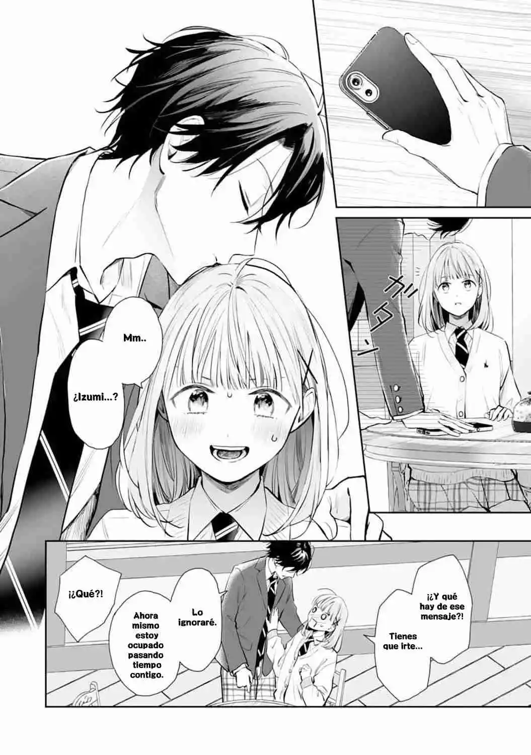 Kurosaki-kun Wa Dokusen Shitagaru - Hajimete No Koi Wa Ama Sugite - Capítulo 19 - Página 19 - LectorTMOo