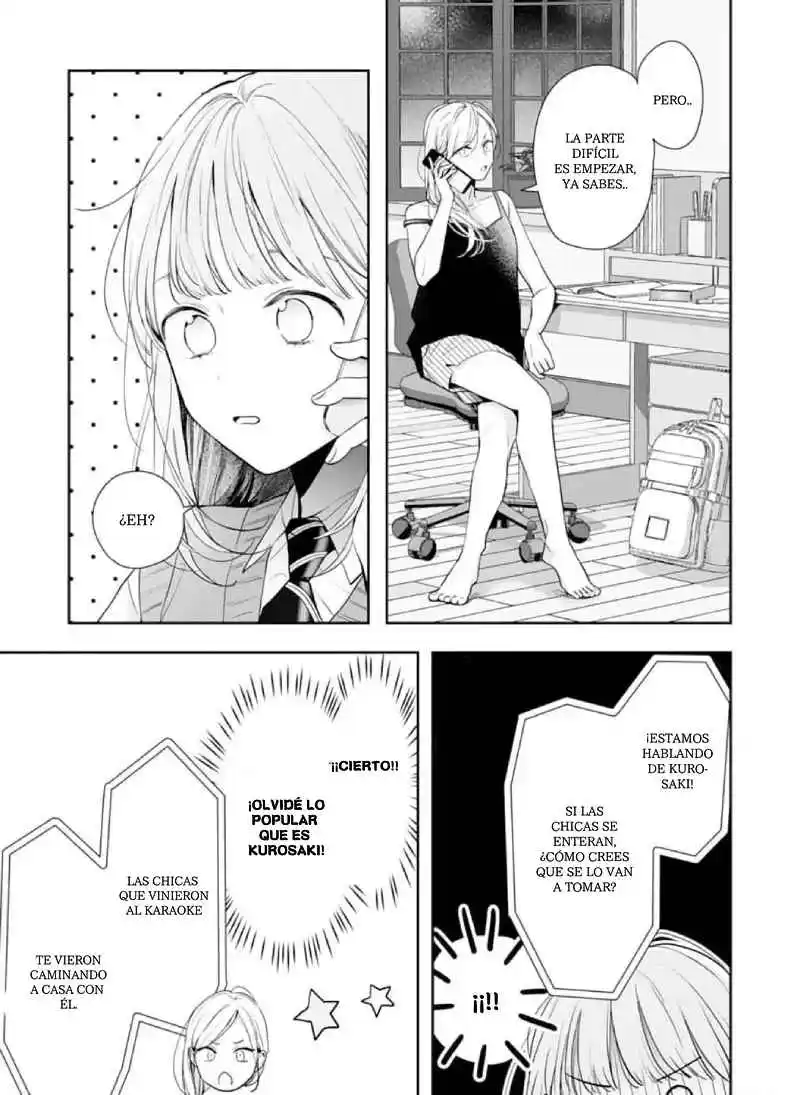 Kurosaki-kun Wa Dokusen Shitagaru - Hajimete No Koi Wa Ama Sugite - Capítulo 8 - Página 8 - LectorTMOo