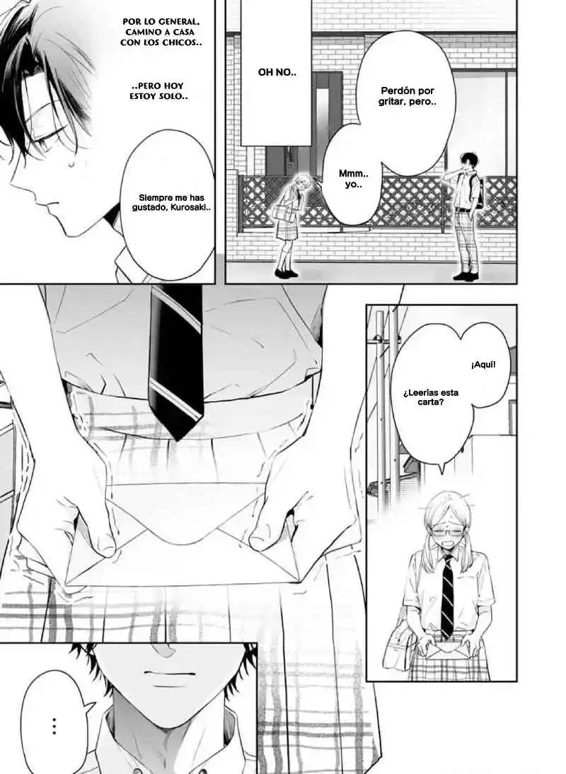 Kurosaki-kun Wa Dokusen Shitagaru - Hajimete No Koi Wa Ama Sugite - Capítulo 9 - Página 16 - LectorTMOo