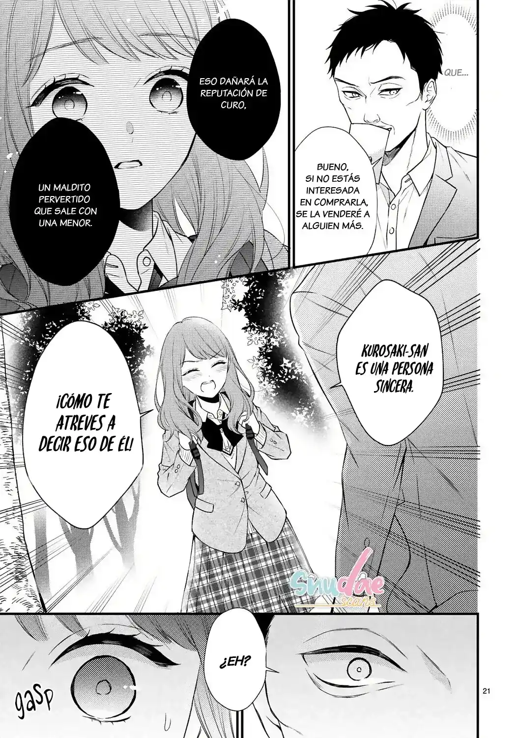 Kurosaki-san No Ichizuna Ai Ga Tomaranai - Capítulo 5 - Página 22 - LectorTMOo