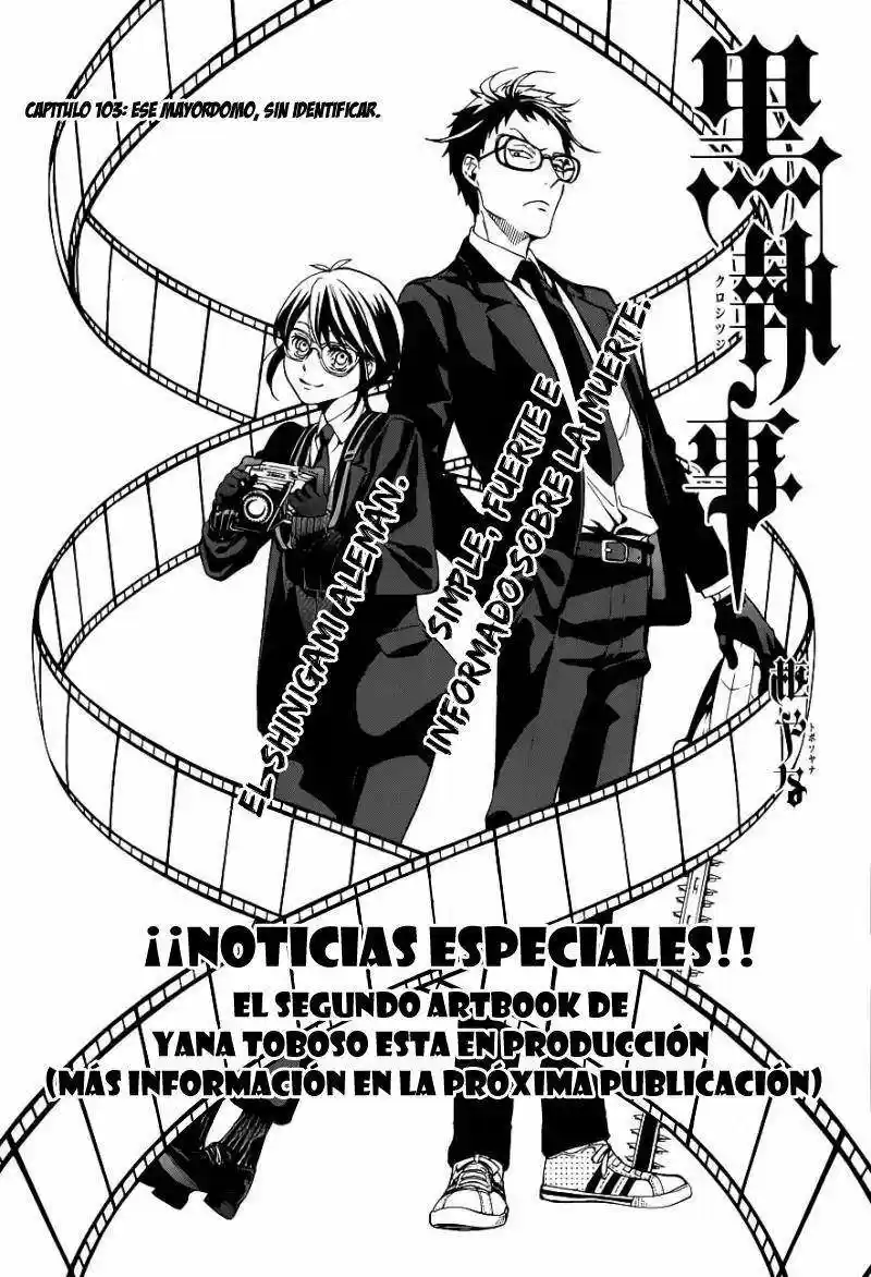 Kuroshitsuji "Mayordomo Negro - Capítulo 103 - Página 2 - LectorTMOo