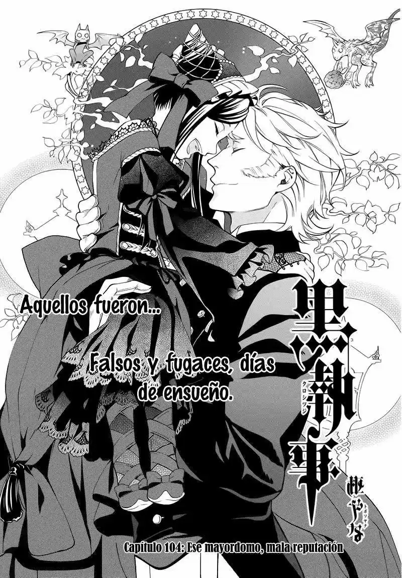 Kuroshitsuji "Mayordomo Negro - Capítulo 104 - Página 2 - LectorTMOo