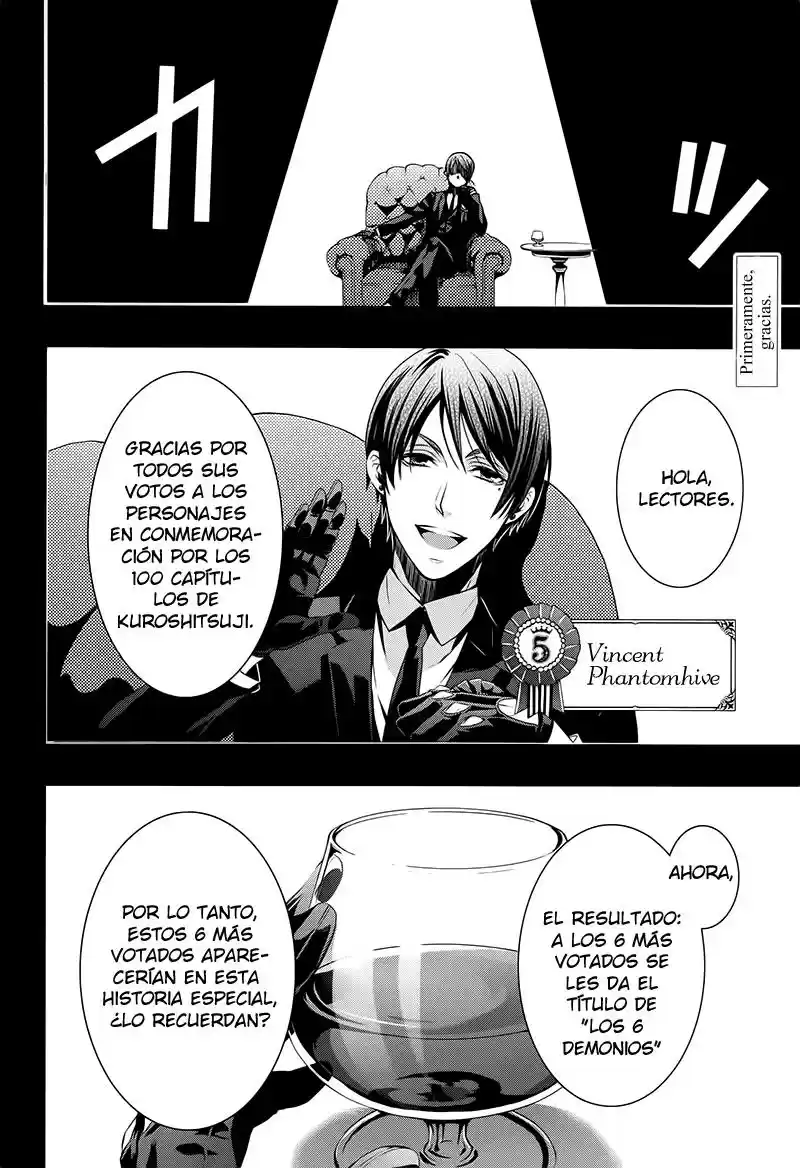 Kuroshitsuji "Mayordomo Negro - Capítulo 107.05 - Página 4 - LectorTMOo