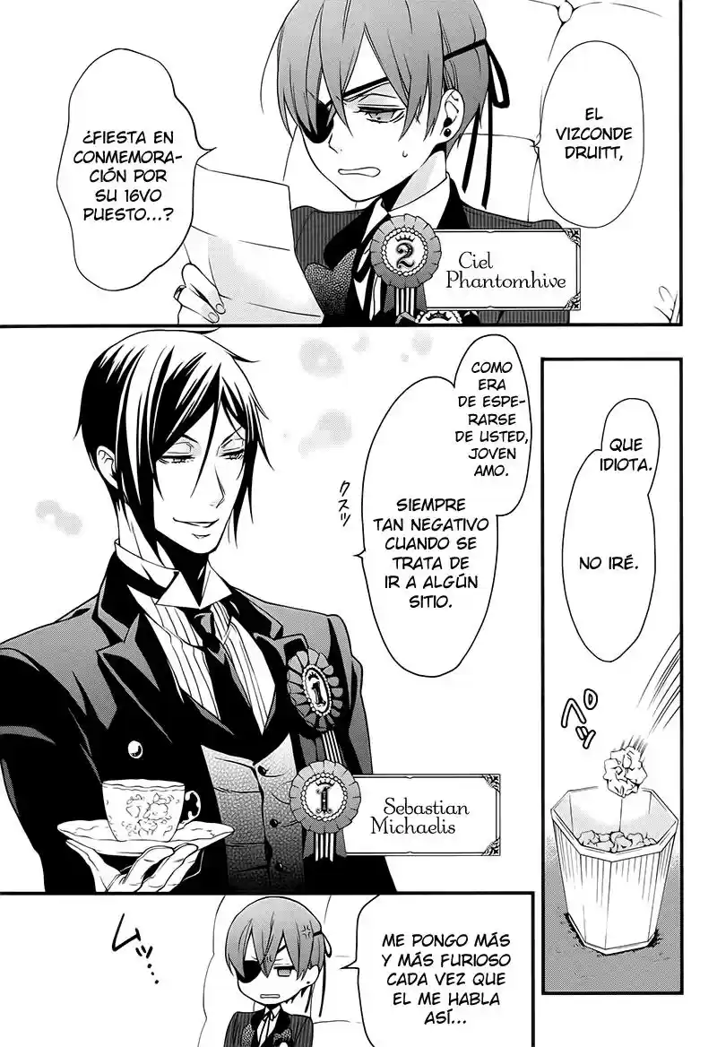 Kuroshitsuji "Mayordomo Negro - Capítulo 107.05 - Página 7 - LectorTMOo
