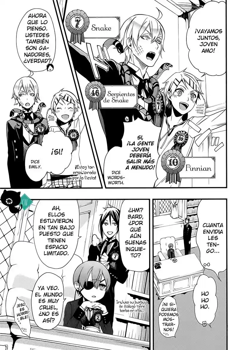 Kuroshitsuji "Mayordomo Negro - Capítulo 107.05 - Página 9 - LectorTMOo