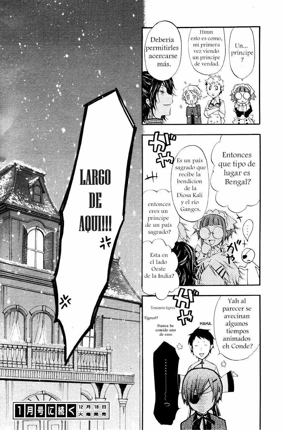 Kuroshitsuji "Mayordomo Negro - Capítulo 15 - Página 41 - LectorTMOo