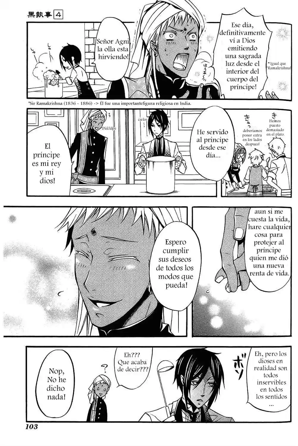 Kuroshitsuji "Mayordomo Negro - Capítulo 17 - Página 28 - LectorTMOo