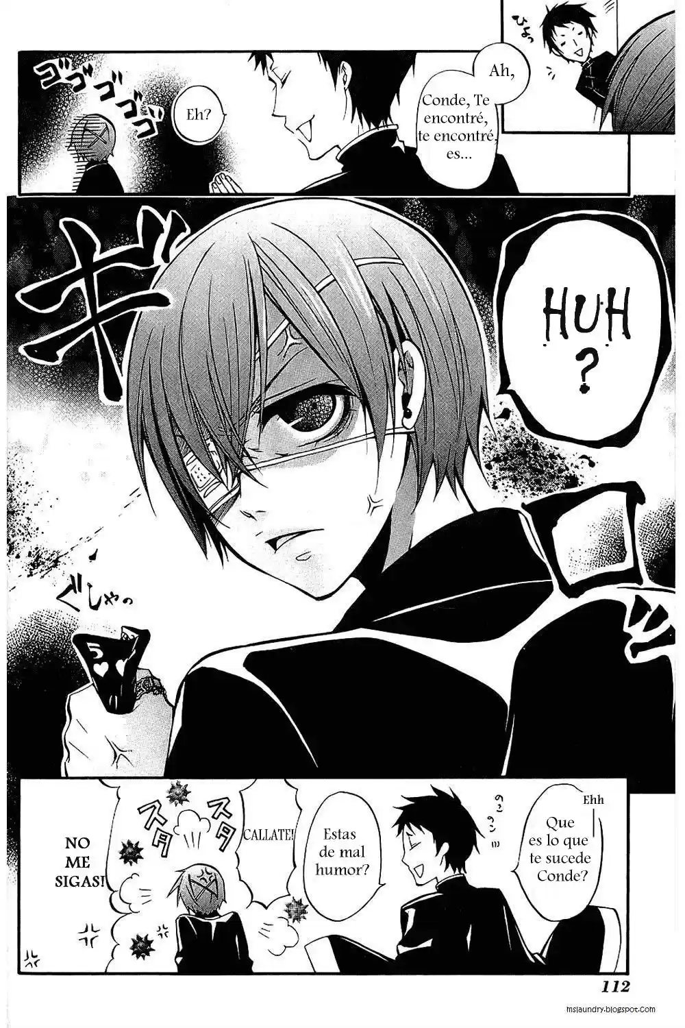 Kuroshitsuji "Mayordomo Negro - Capítulo 17 - Página 37 - LectorTMOo