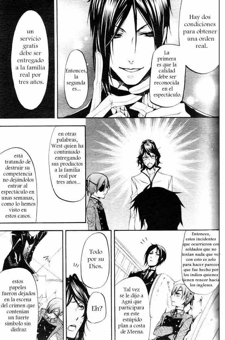 Kuroshitsuji "Mayordomo Negro - Capítulo 19 - Página 24 - LectorTMOo
