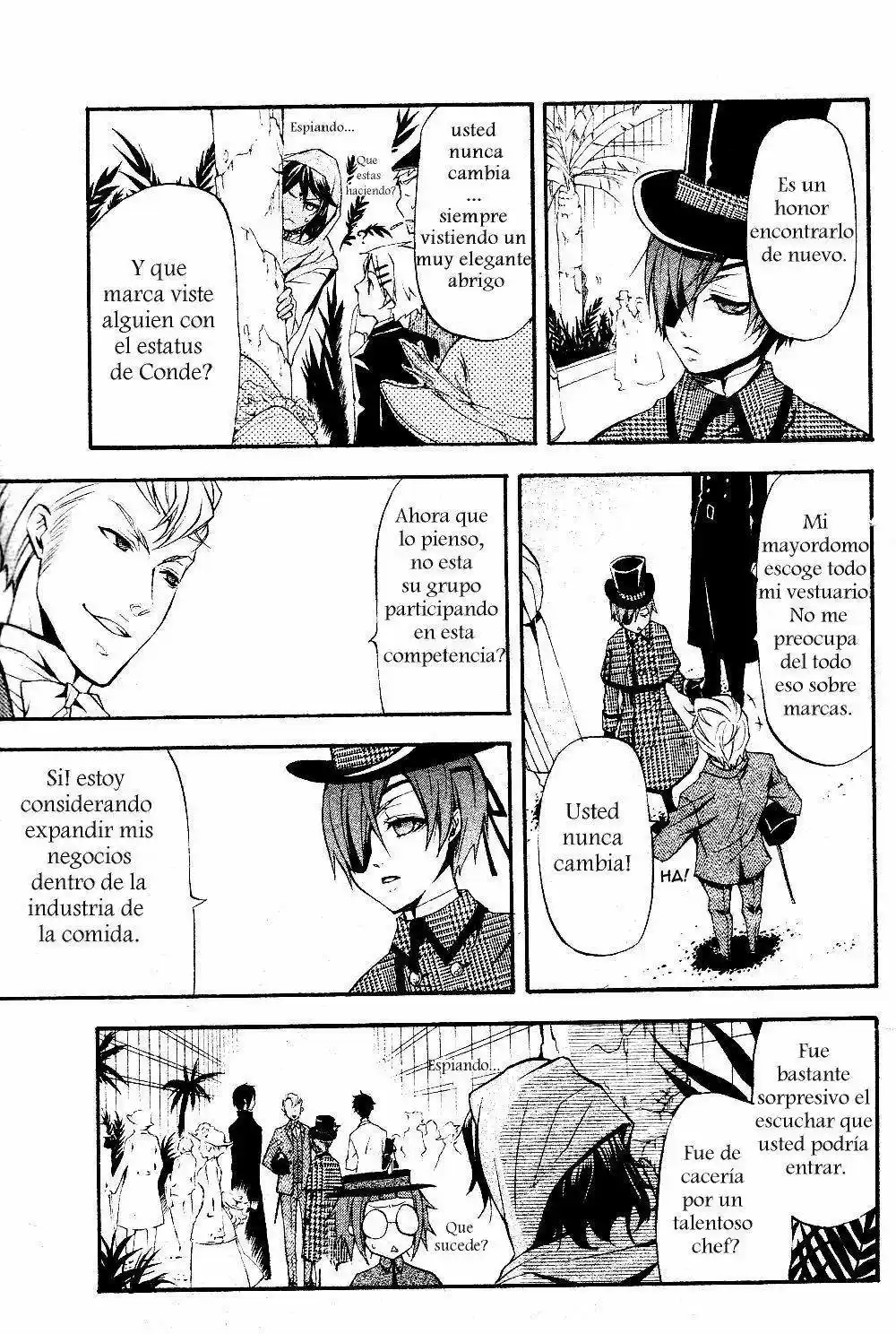 Kuroshitsuji "Mayordomo Negro - Capítulo 21 - Página 8 - LectorTMOo
