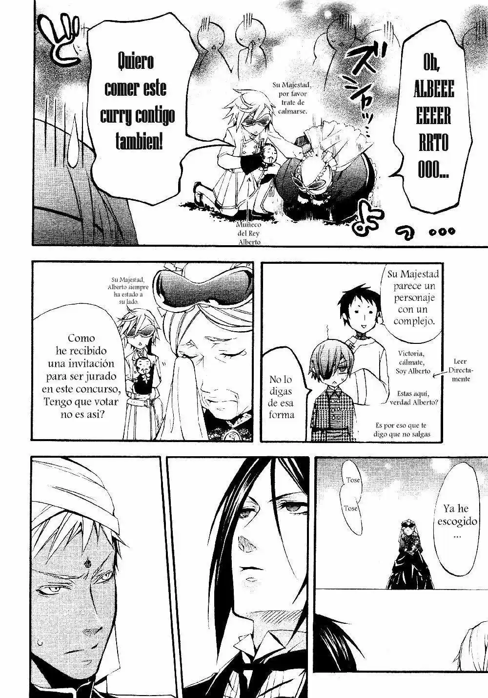 Kuroshitsuji "Mayordomo Negro - Capítulo 21 - Página 45 - LectorTMOo