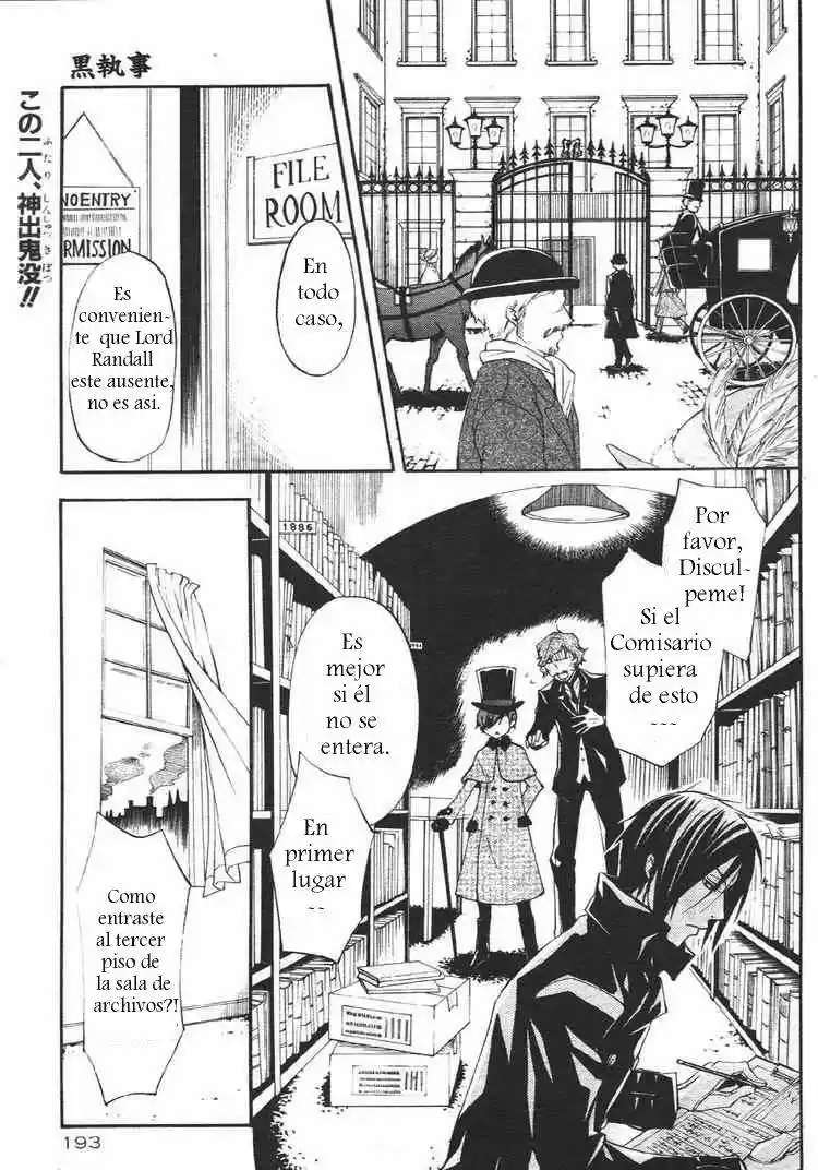 Kuroshitsuji "Mayordomo Negro - Capítulo 24 - Página 4 - LectorTMOo
