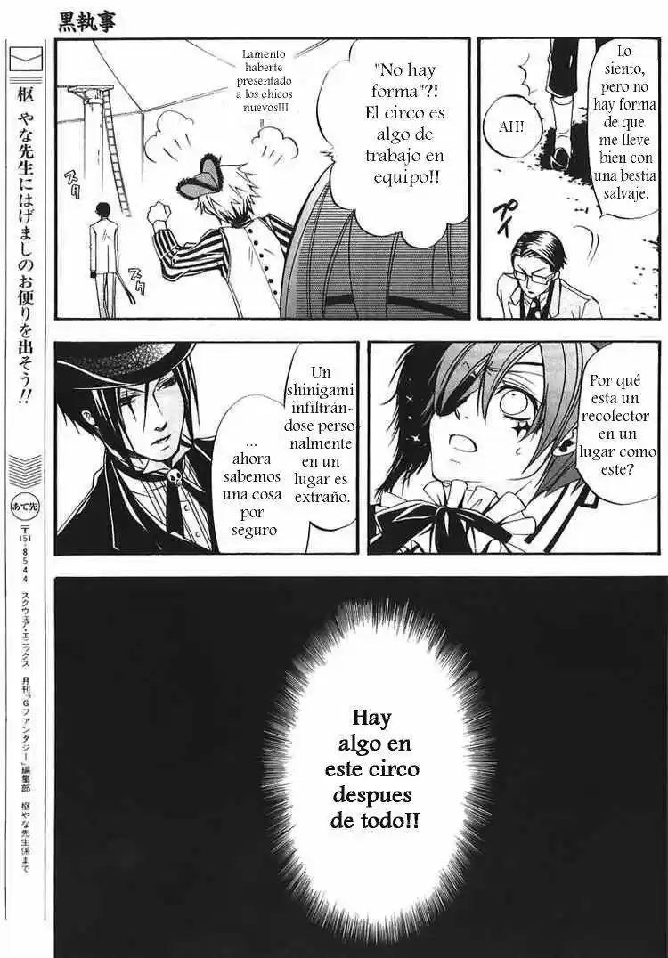 Kuroshitsuji "Mayordomo Negro - Capítulo 26 - Página 22 - LectorTMOo