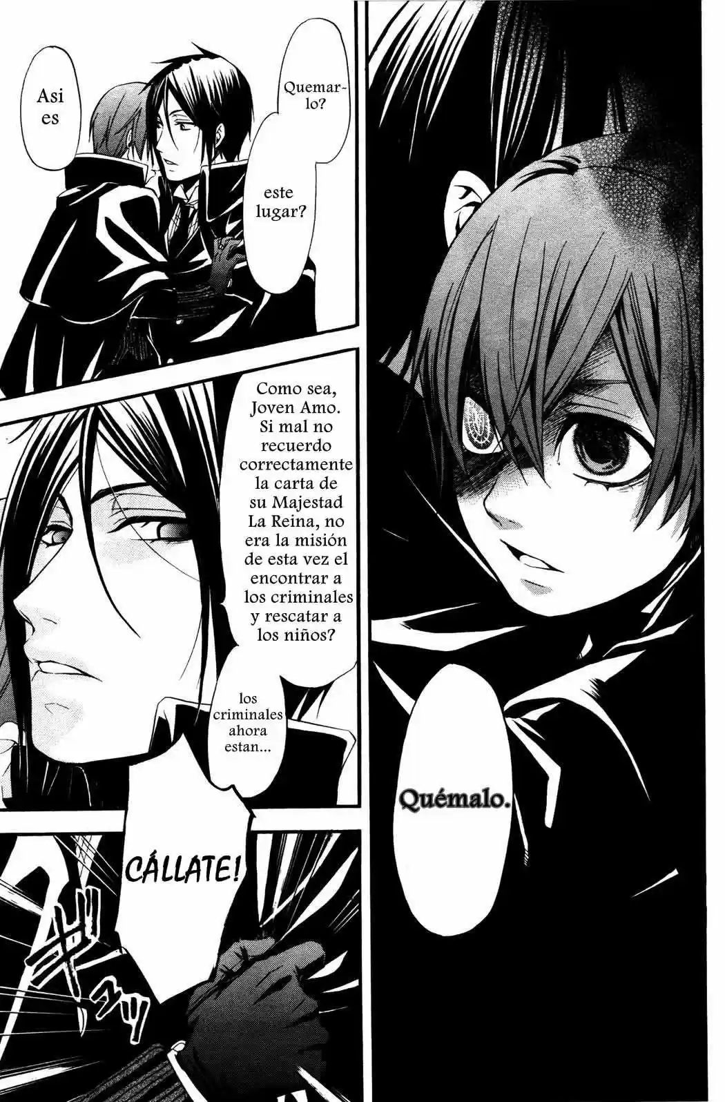 Kuroshitsuji "Mayordomo Negro - Capítulo 34 - Página 21 - LectorTMOo
