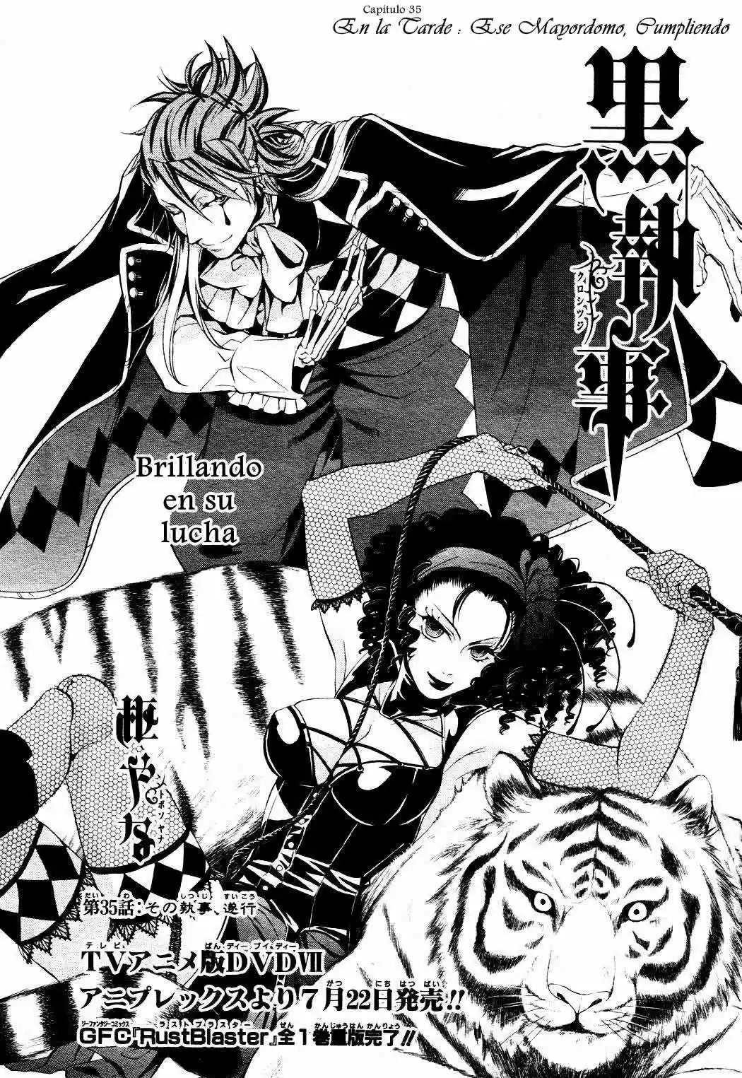 Kuroshitsuji "Mayordomo Negro - Capítulo 35 - Página 2 - LectorTMOo