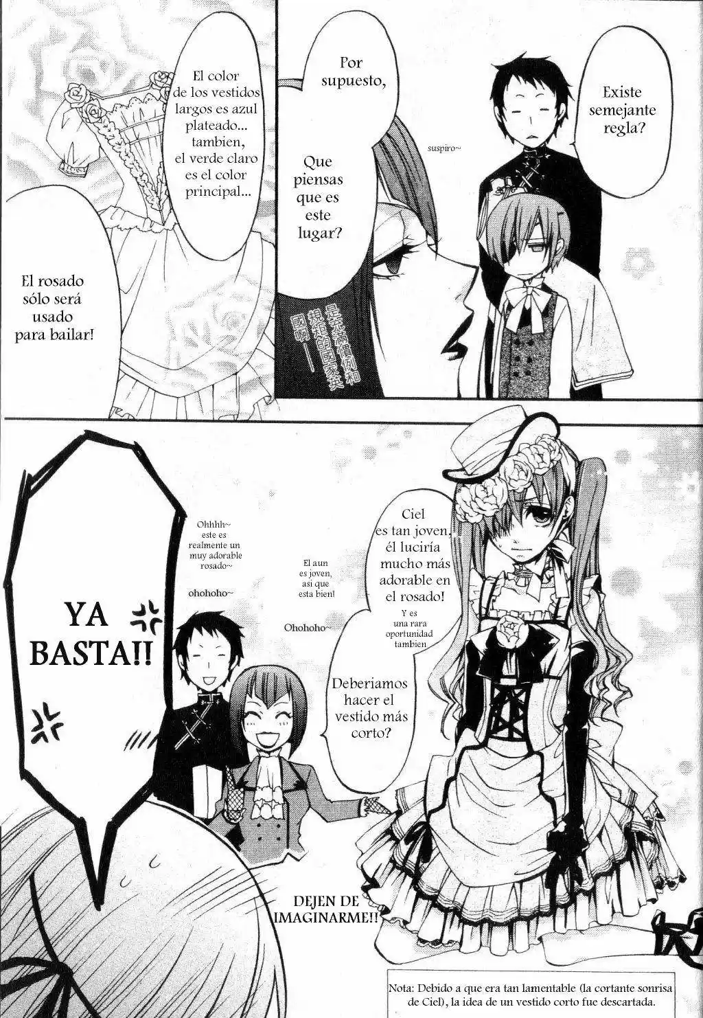 Kuroshitsuji "Mayordomo Negro - Capítulo 4.05 - Página 4 - LectorTMOo