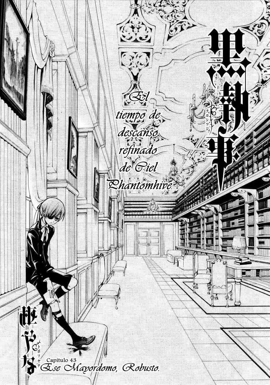 Kuroshitsuji "Mayordomo Negro - Capítulo 43 - Página 4 - LectorTMOo