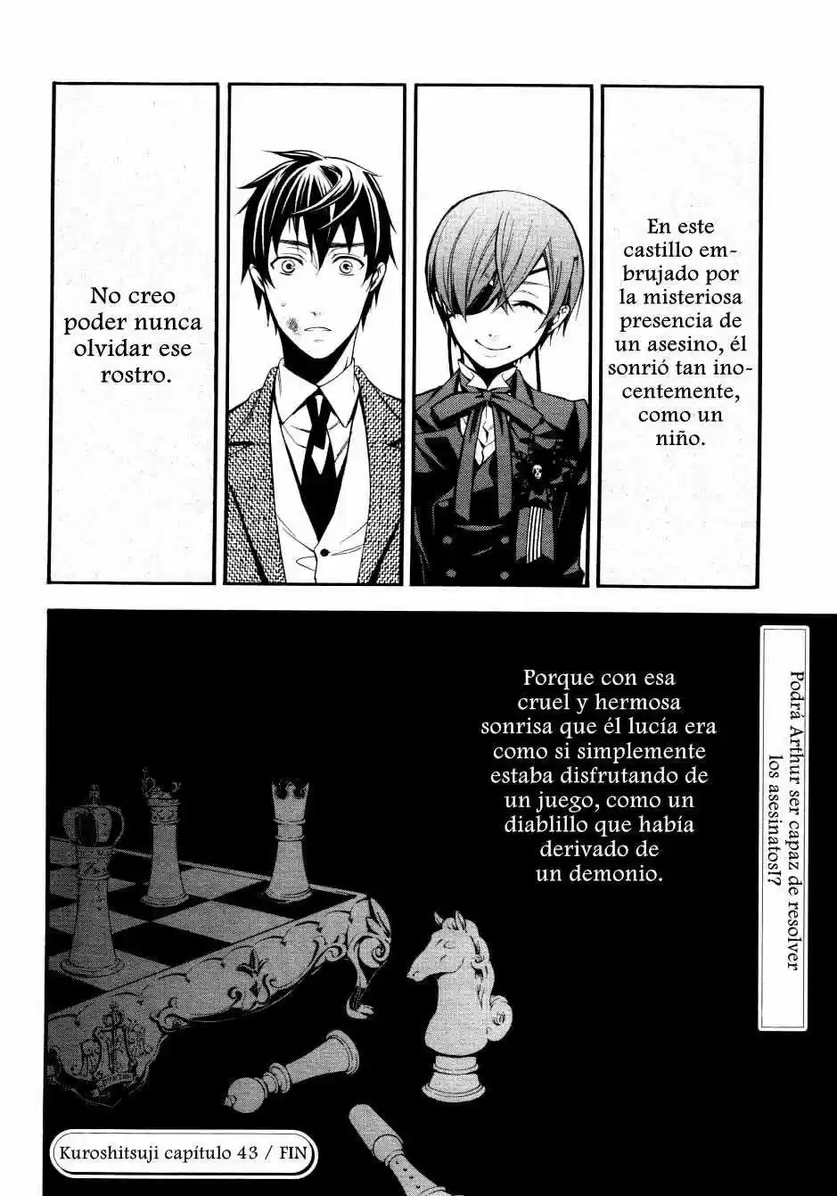 Kuroshitsuji "Mayordomo Negro - Capítulo 43 - Página 32 - LectorTMOo