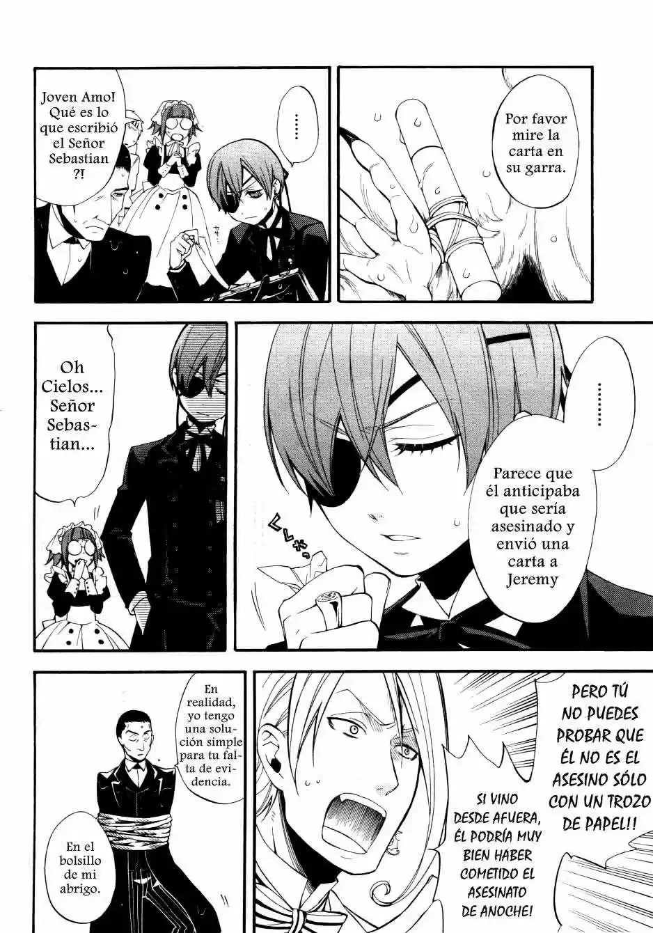 Kuroshitsuji "Mayordomo Negro - Capítulo 45 - Página 12 - LectorTMOo