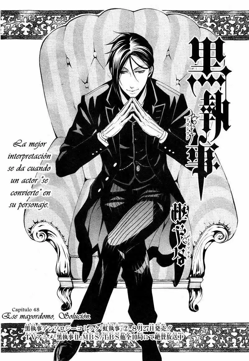 Kuroshitsuji "Mayordomo Negro - Capítulo 48 - Página 4 - LectorTMOo