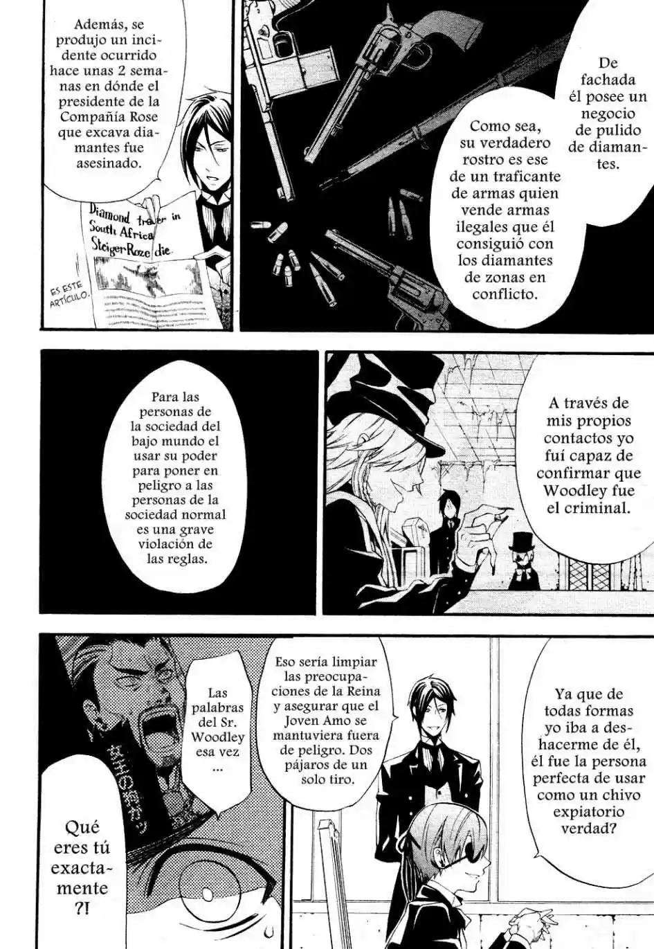 Kuroshitsuji "Mayordomo Negro - Capítulo 49 - Página 39 - LectorTMOo