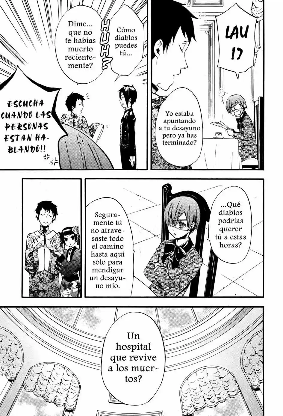 Kuroshitsuji "Mayordomo Negro - Capítulo 51 - Página 13 - LectorTMOo