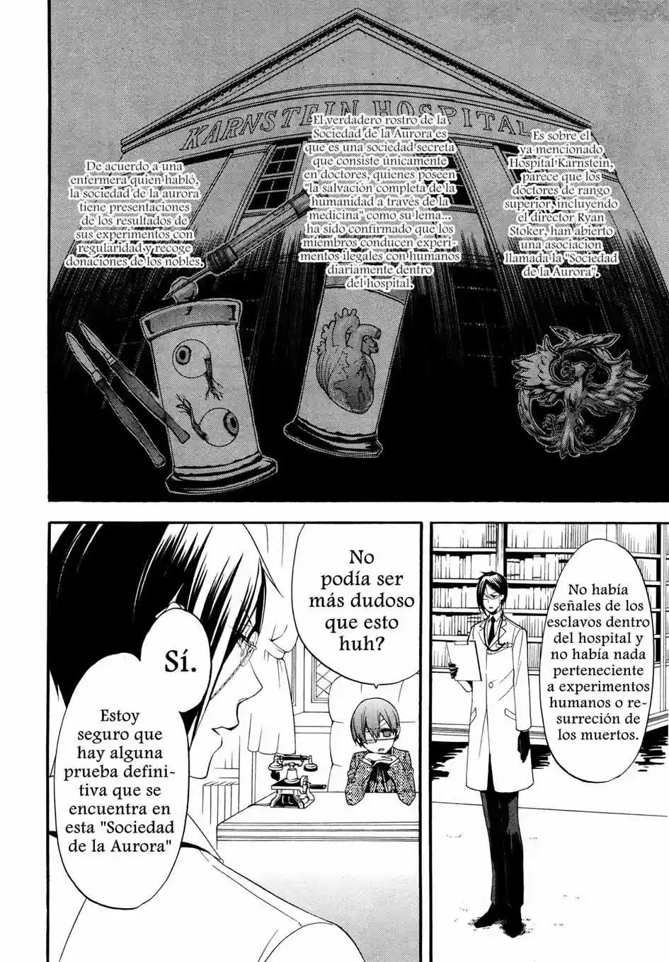 Kuroshitsuji "Mayordomo Negro - Capítulo 51 - Página 20 - LectorTMOo