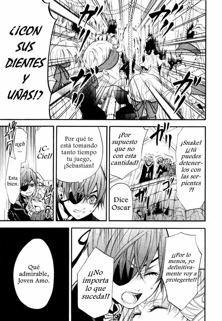 Kuroshitsuji "Mayordomo Negro - Capítulo 54 - Página 11 - LectorTMOo