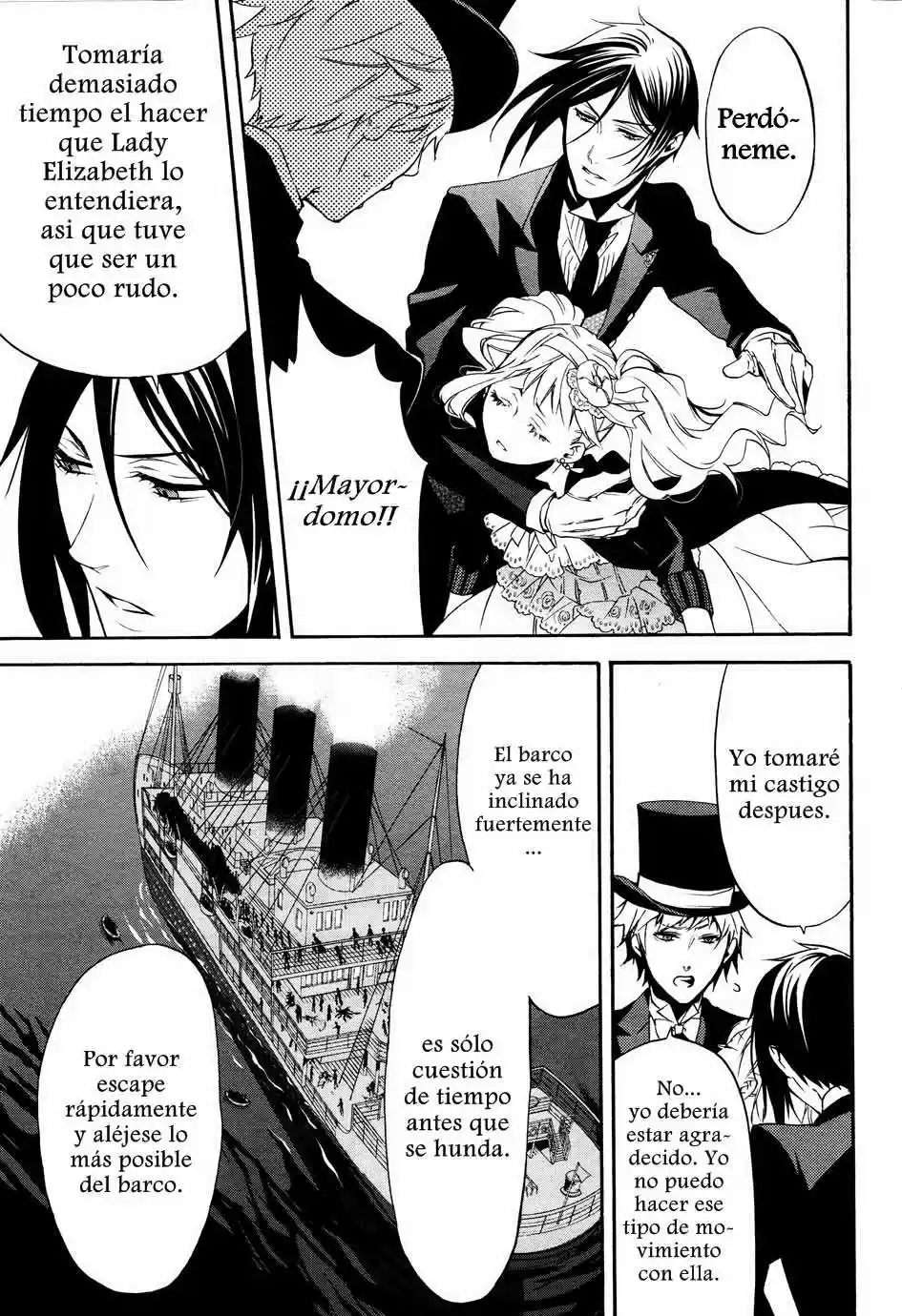 Kuroshitsuji "Mayordomo Negro - Capítulo 58 - Página 31 - LectorTMOo
