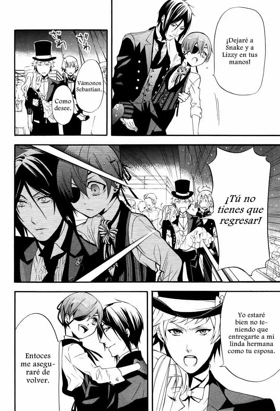 Kuroshitsuji "Mayordomo Negro - Capítulo 58 - Página 32 - LectorTMOo
