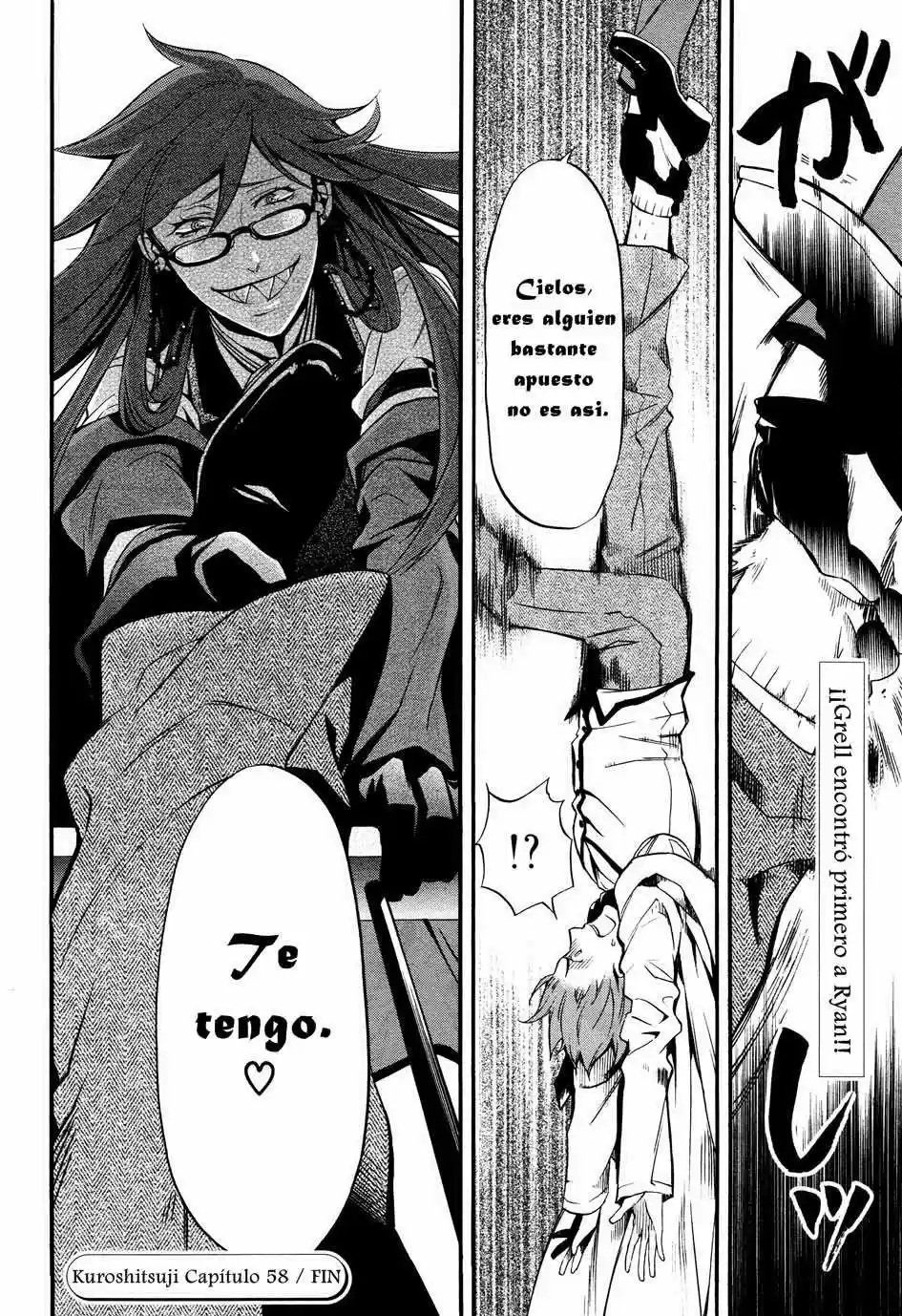 Kuroshitsuji "Mayordomo Negro - Capítulo 58 - Página 34 - LectorTMOo