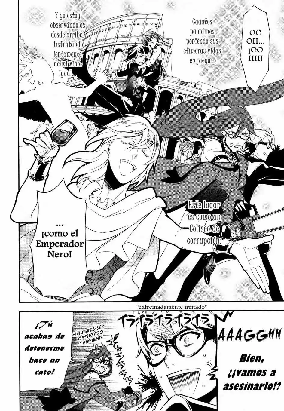 Kuroshitsuji "Mayordomo Negro - Capítulo 59 - Página 21 - LectorTMOo