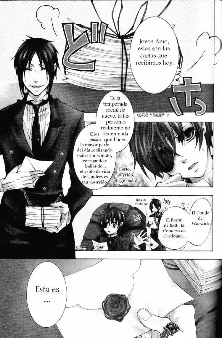 Kuroshitsuji "Mayordomo Negro - Capítulo 6 - Página 1 - LectorTMOo