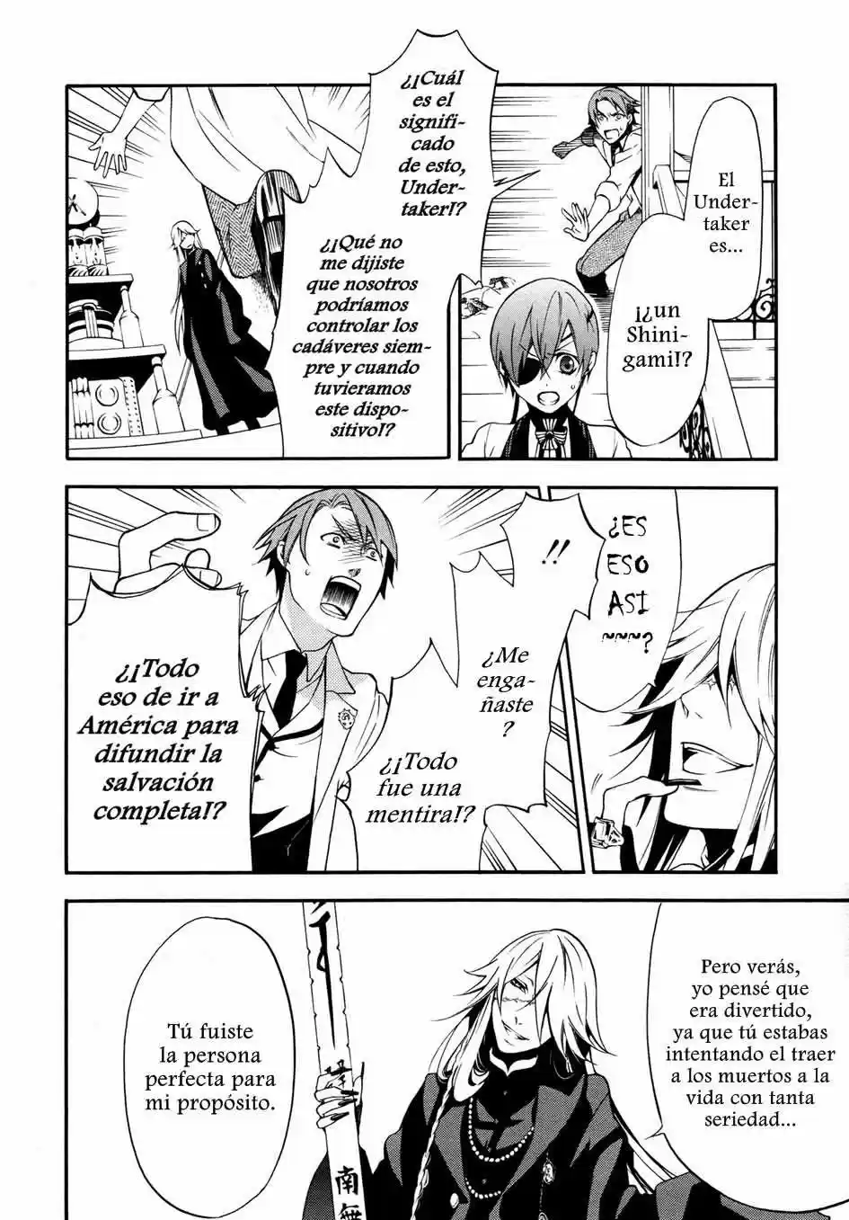 Kuroshitsuji "Mayordomo Negro - Capítulo 60 - Página 8 - LectorTMOo