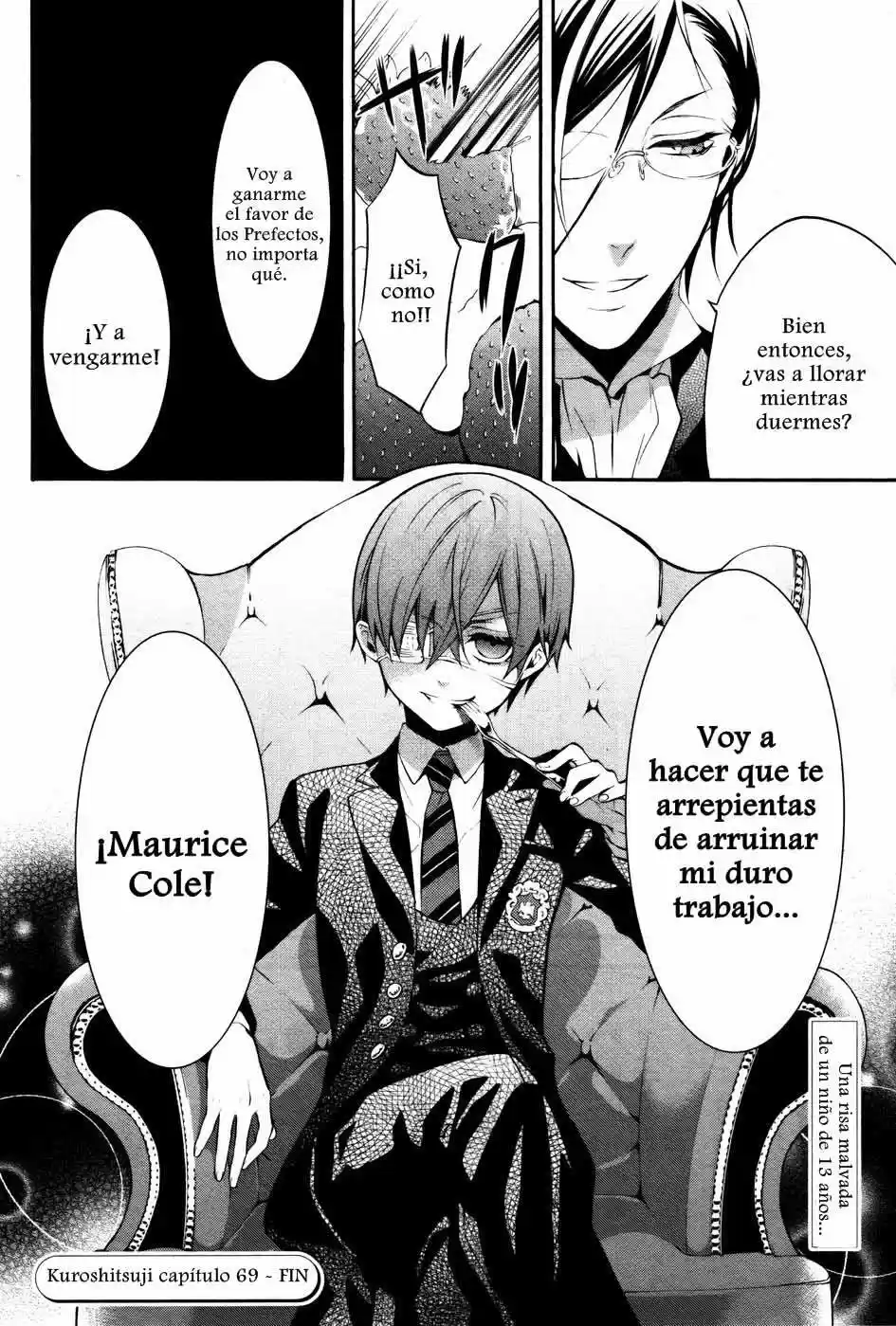 Kuroshitsuji "Mayordomo Negro - Capítulo 69 - Página 36 - LectorTMOo