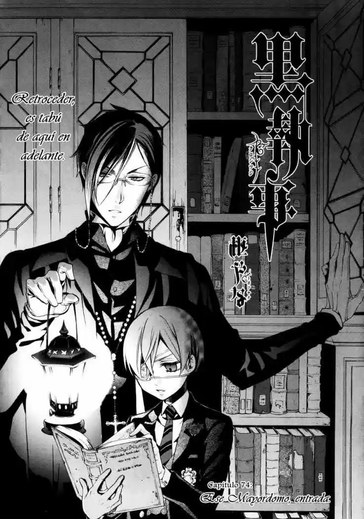 Kuroshitsuji "Mayordomo Negro - Capítulo 74 - Página 4 - LectorTMOo