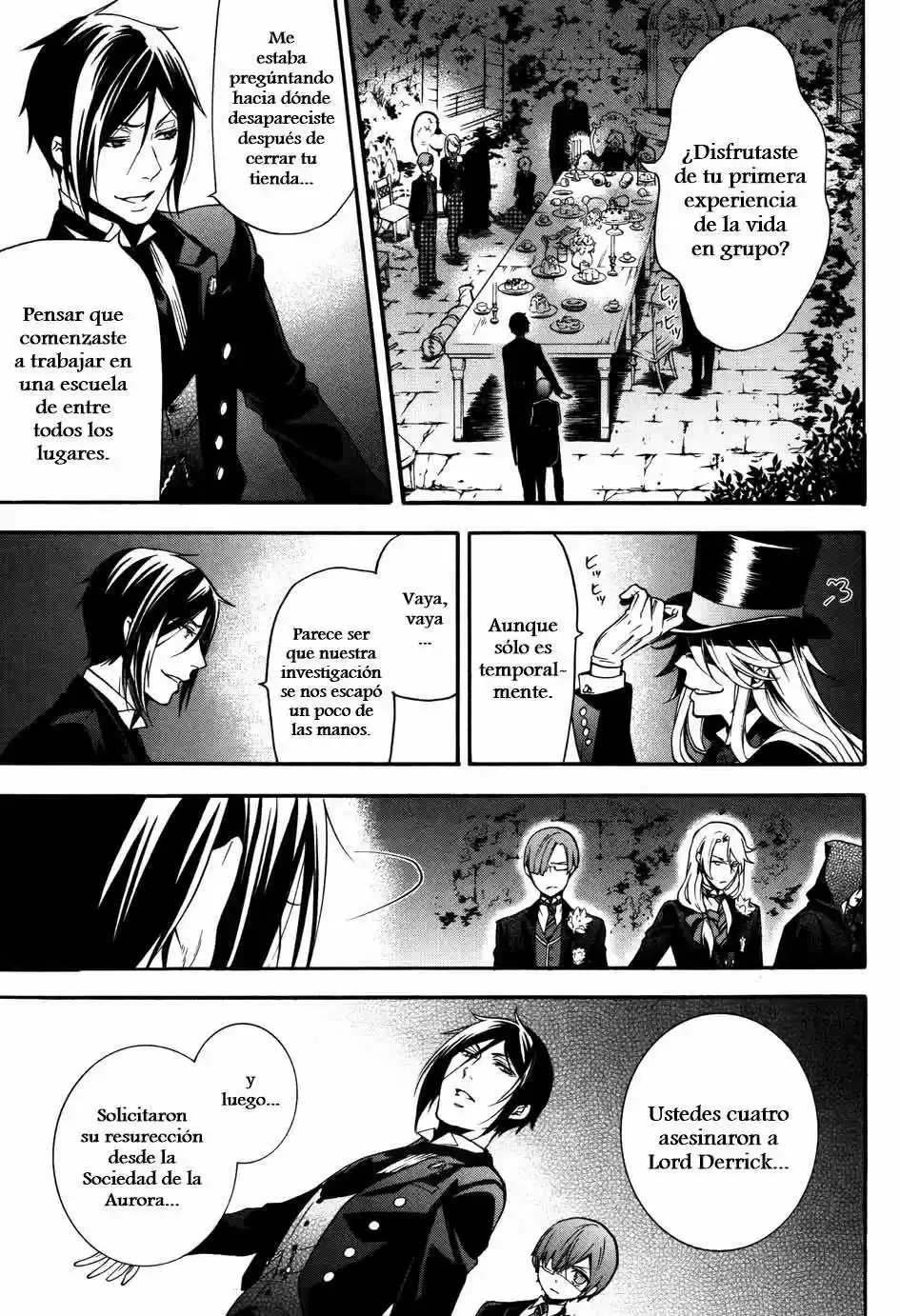 Kuroshitsuji "Mayordomo Negro - Capítulo 83 - Página 5 - LectorTMOo