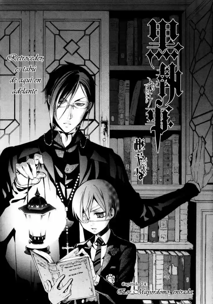 Kuroshitsuji - Capítulo 74 - Página 4 - LectorTMOo