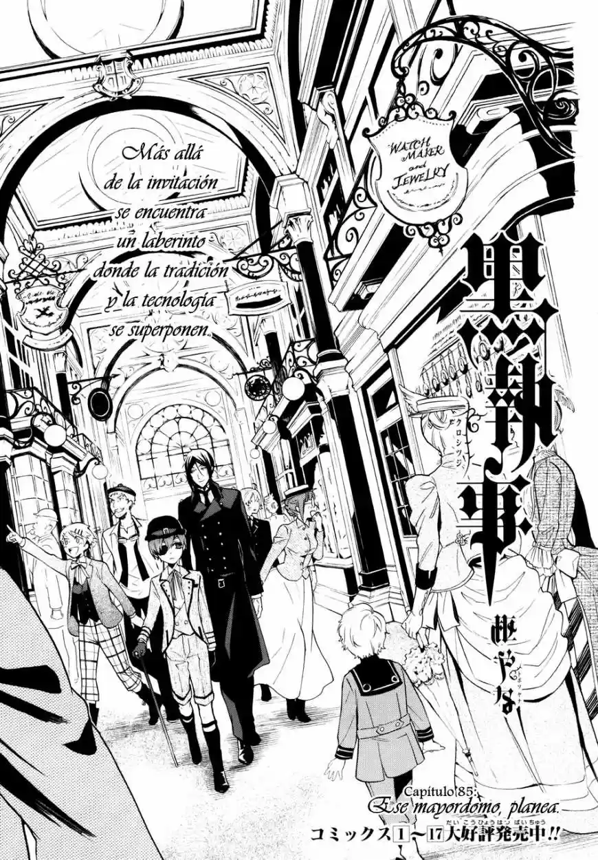 Kuroshitsuji - Capítulo 85 - Página 3 - LectorTMOo