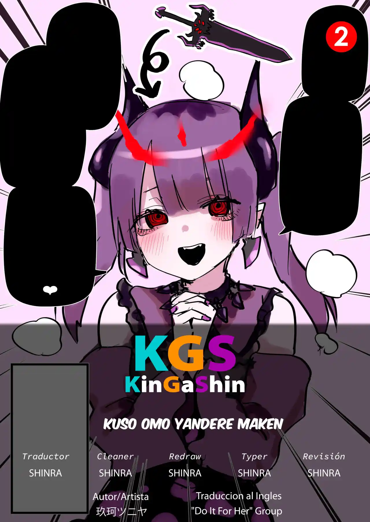 Kuso Omo Yandere Maken - Capítulo 2 - Página 1 - LectorTMOo