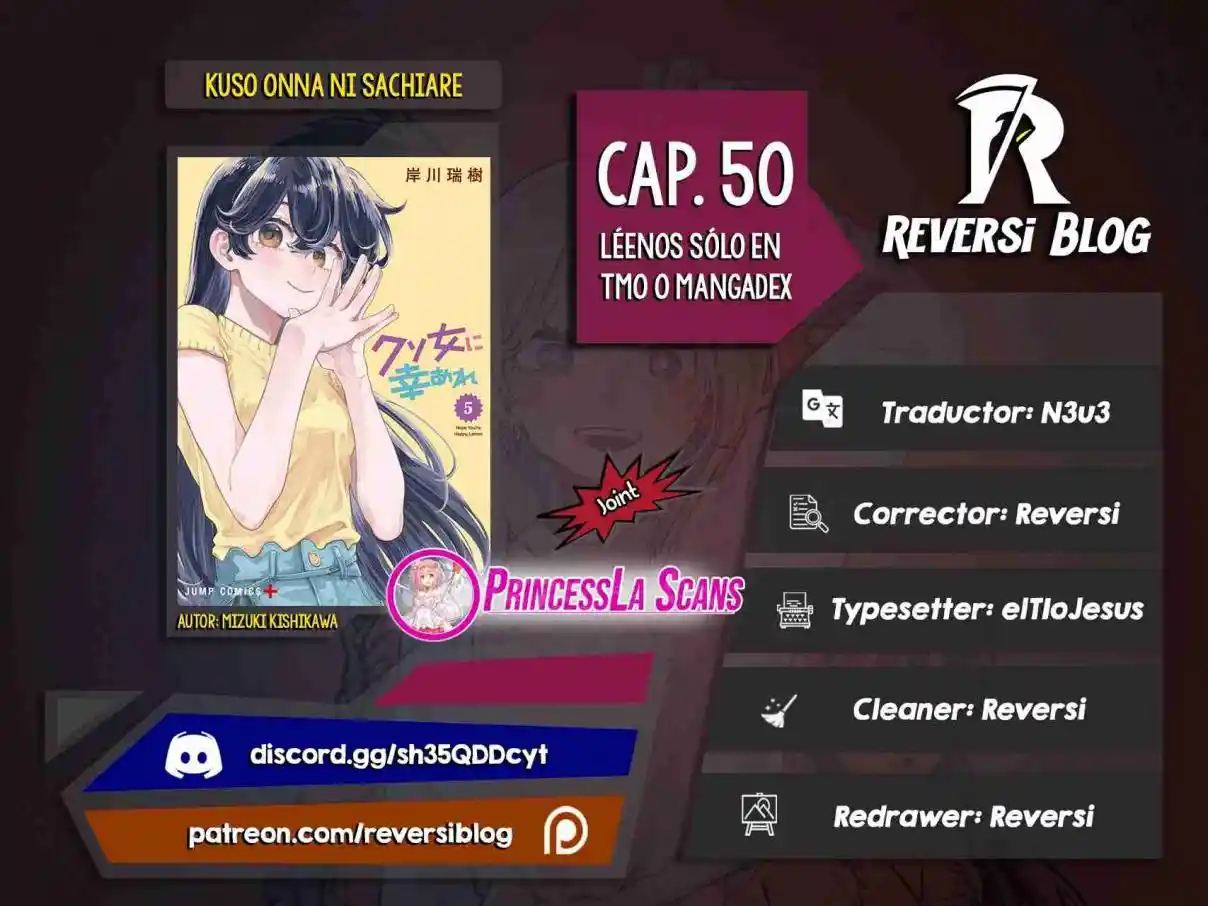 Kuso Onna Ni Sachiare - Capítulo 50 - Página 1 - LectorTMOo