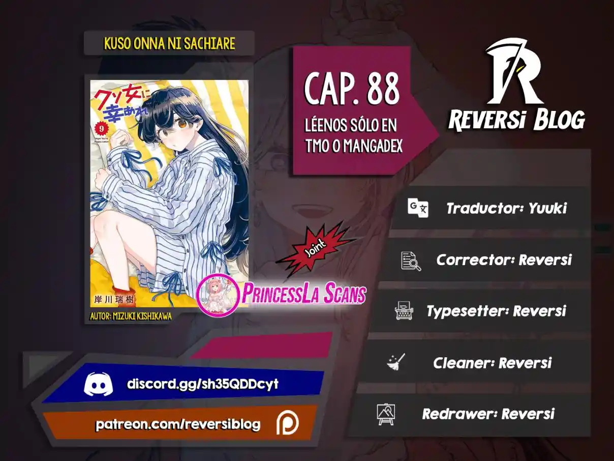 Kuso Onna Ni Sachiare - Capítulo 88 - Página 1 - LectorTMOo