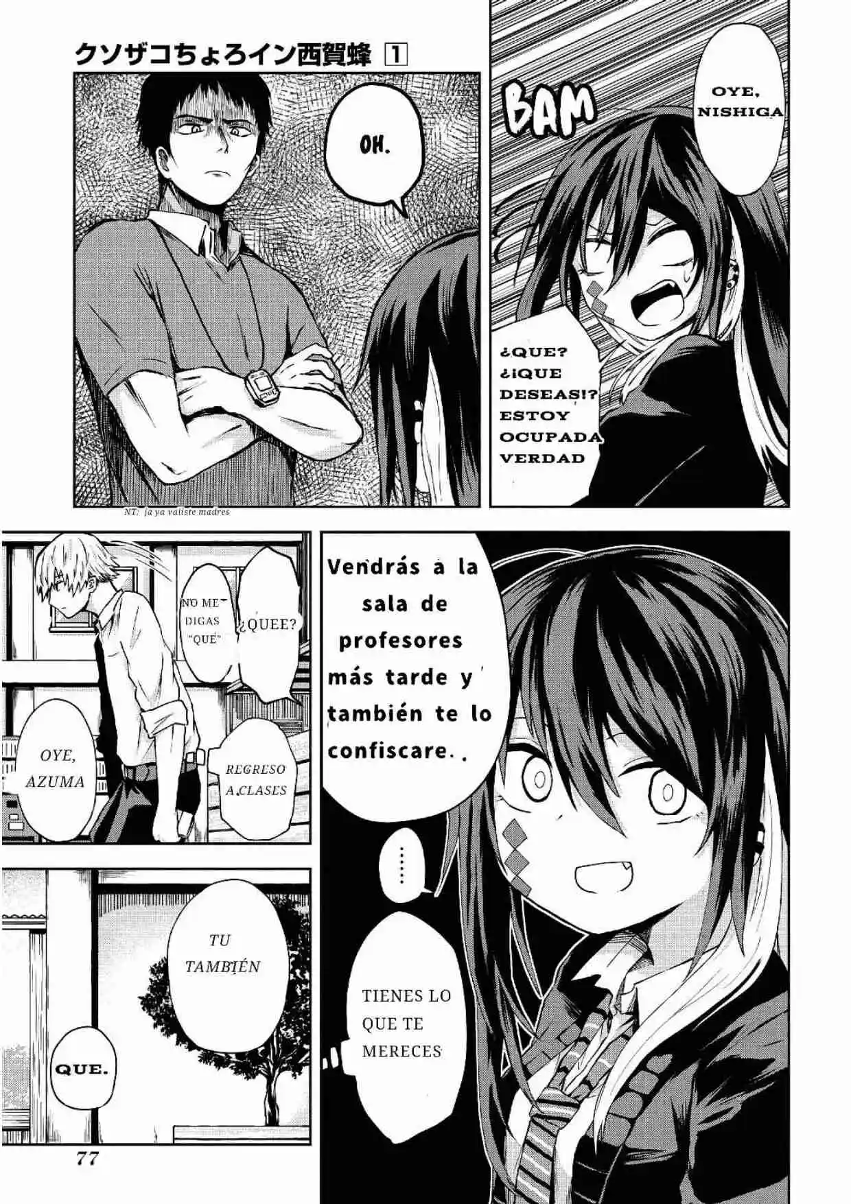 Kusozako Choroin Nishiga Hachi - Capítulo 6 - Página 11 - LectorTMOo