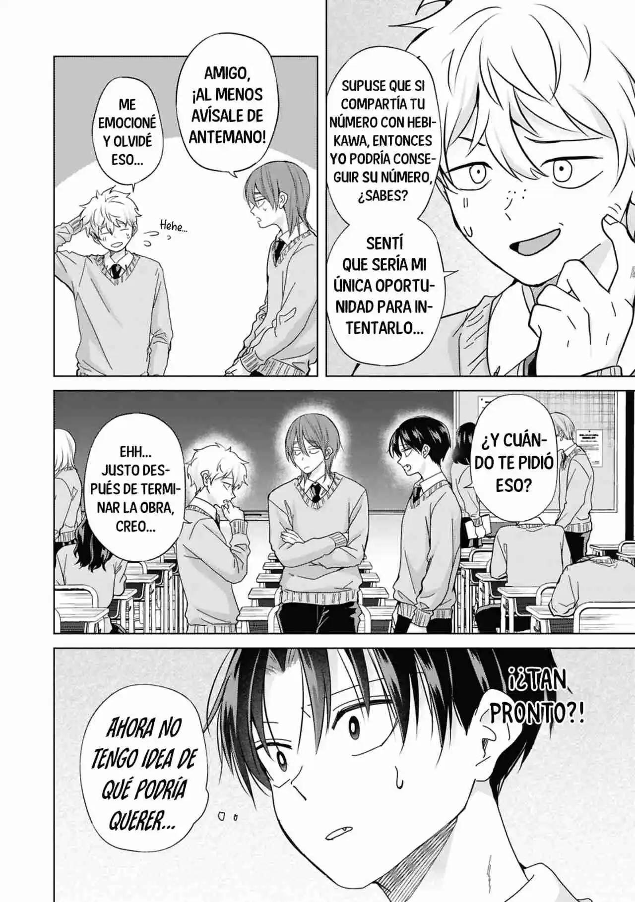 Kusunoki-san Wa Koukou Debut Ni Shippaishiteiru - Capítulo 42 - Página 7 - LectorTMOo