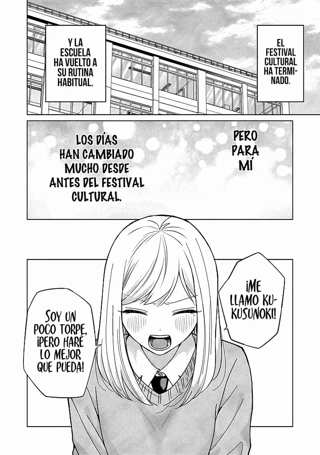 Kusunoki-san wa koukou Debut ni Shippaishiteiru - Capítulo 43 - Página 3 - LectorTMOo