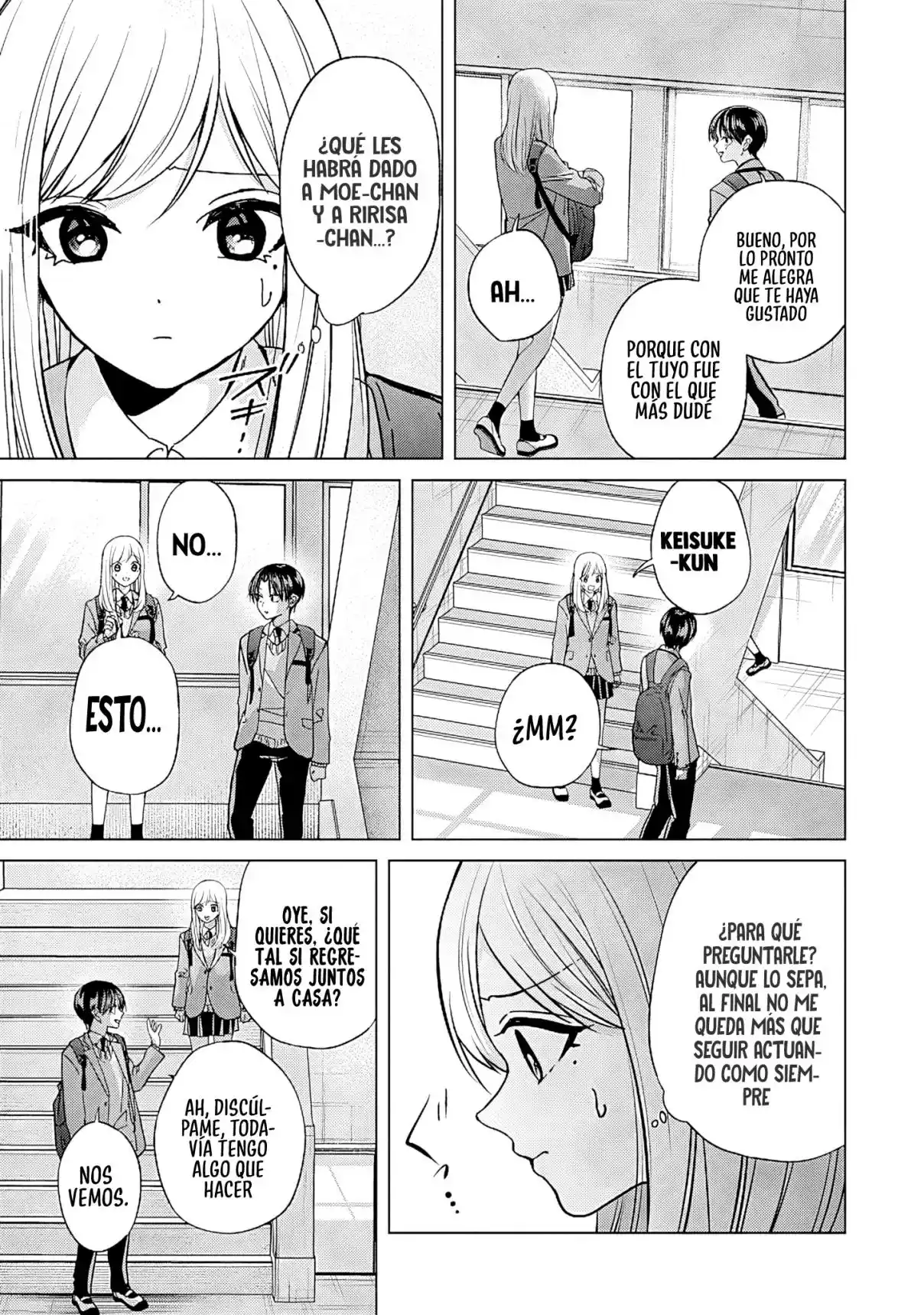 Kusunoki-san Wa Koukou Debut Ni Shippaishiteiru capítulo 54 página 17