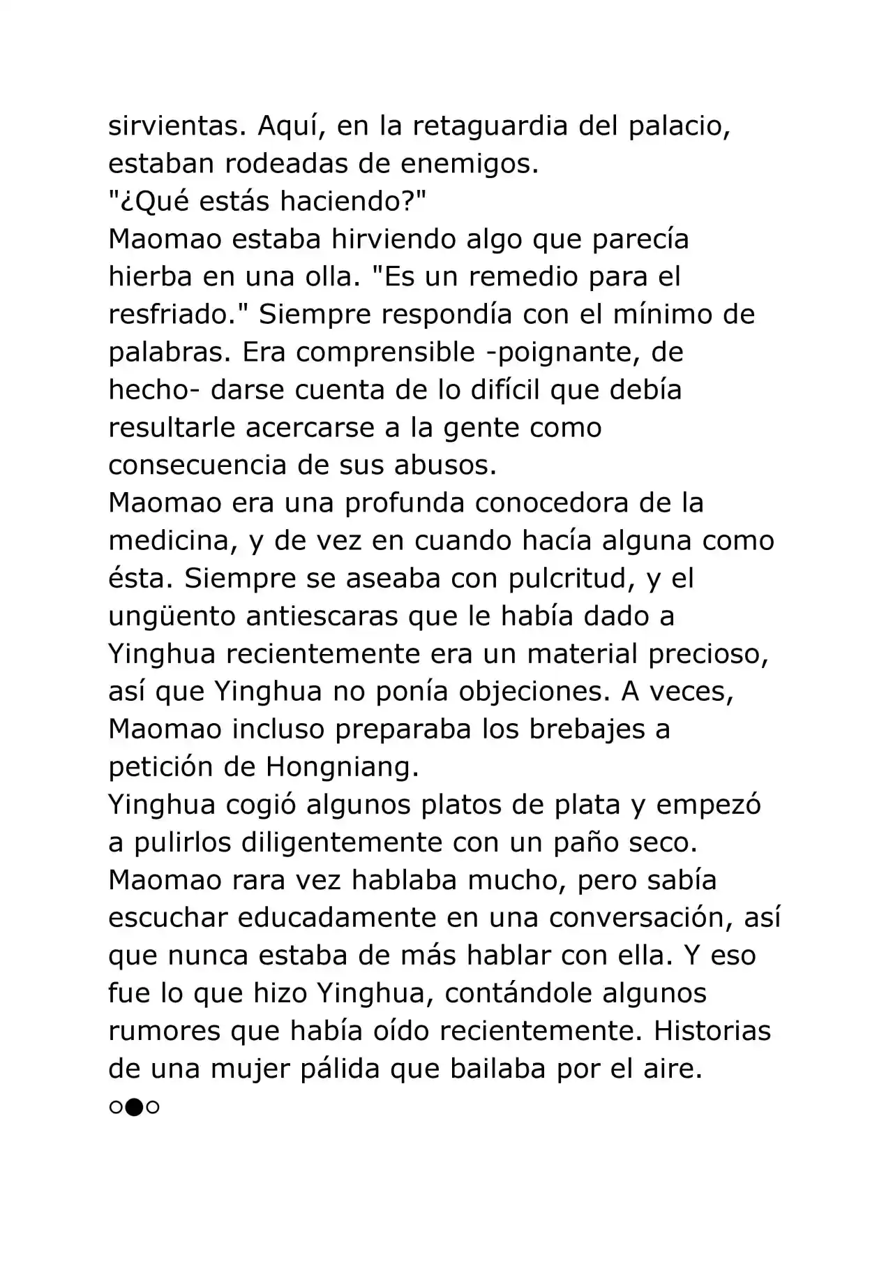 Kusuriya No Hitorigoto (Novela) (Novela) - Capítulo 10 - Página 4 - LectorTMOo