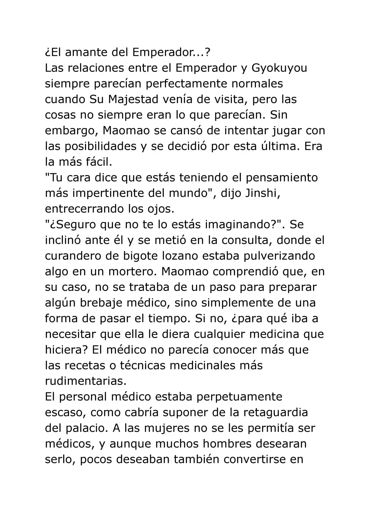 Kusuriya No Hitorigoto (Novela) (Novela) - Capítulo 10 - Página 6 - LectorTMOo