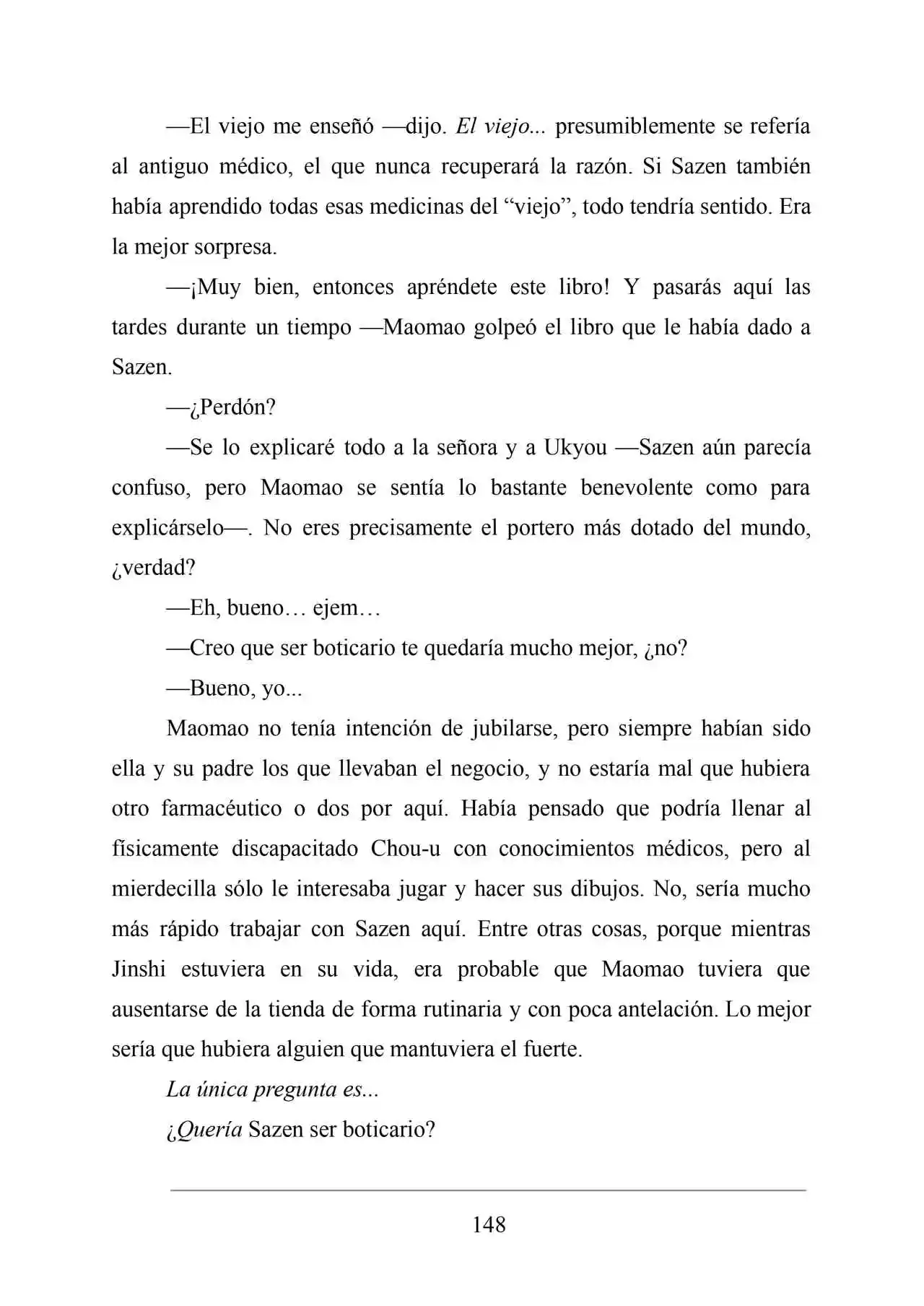 Kusuriya No Hitorigoto (Novela) (Novela) - Capítulo 100 - Página 5 - LectorTMOo
