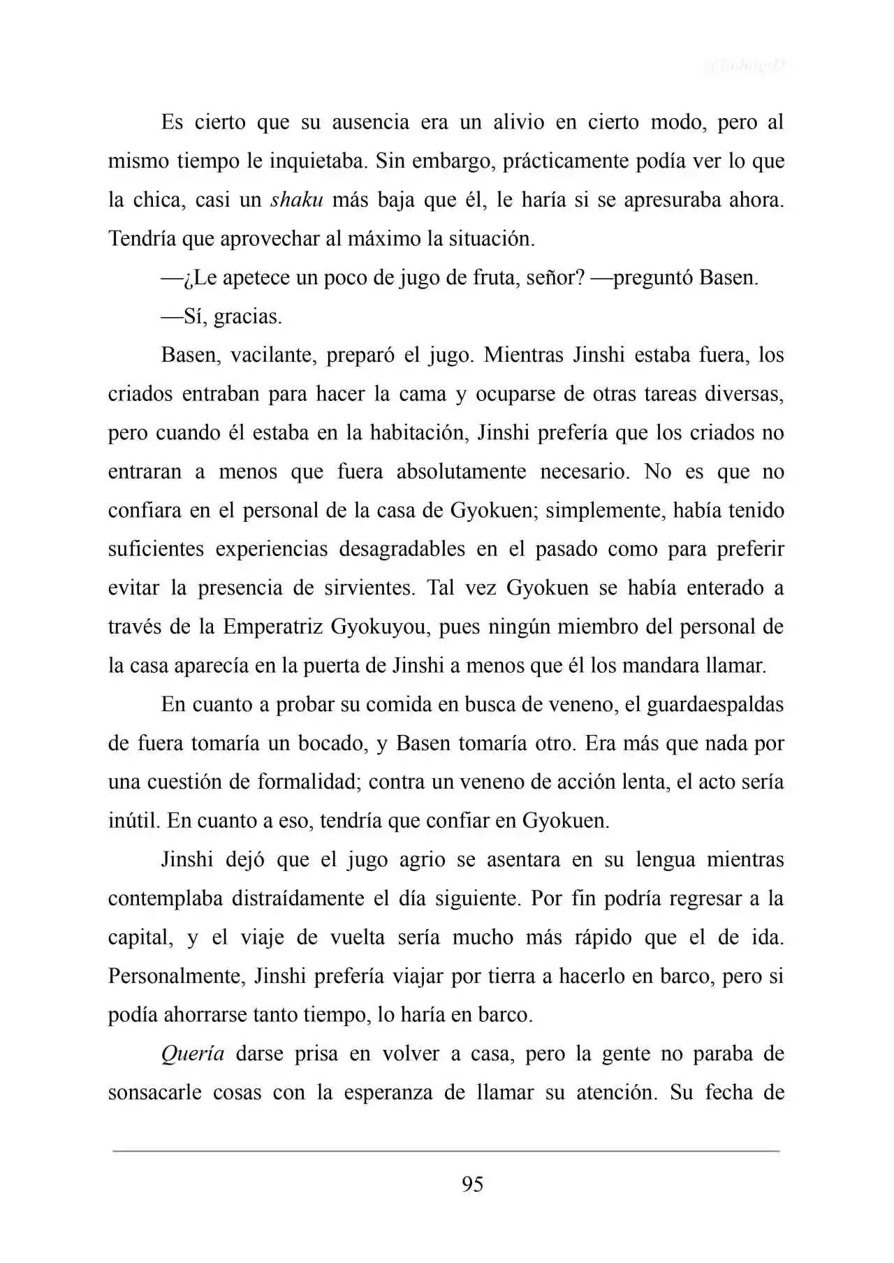 Kusuriya No Hitorigoto (Novela) (Novela) - Capítulo 113 - Página 8 - LectorTMOo